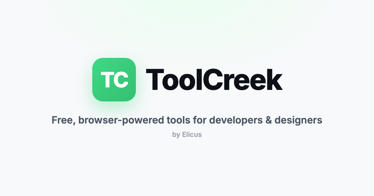 ToolCreek is Live: Free Tools for Developers and WordPress
