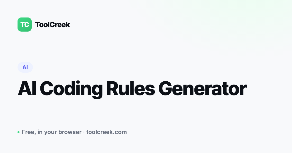 How to Generate AI Coding Rules Files for Cursor and More