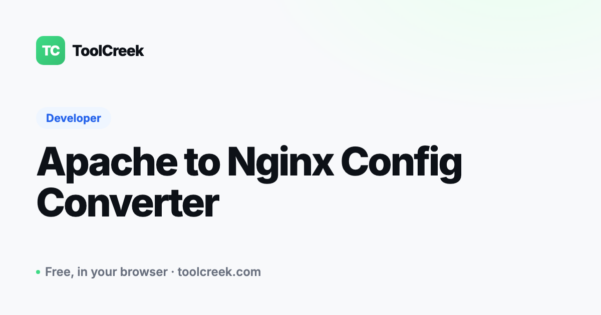 How to Convert Apache .htaccess Rules to Nginx