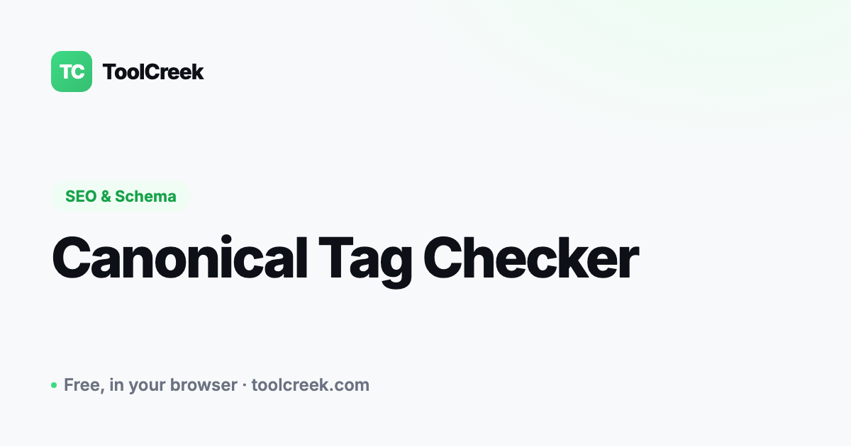 How to Check a Page Canonical Tag