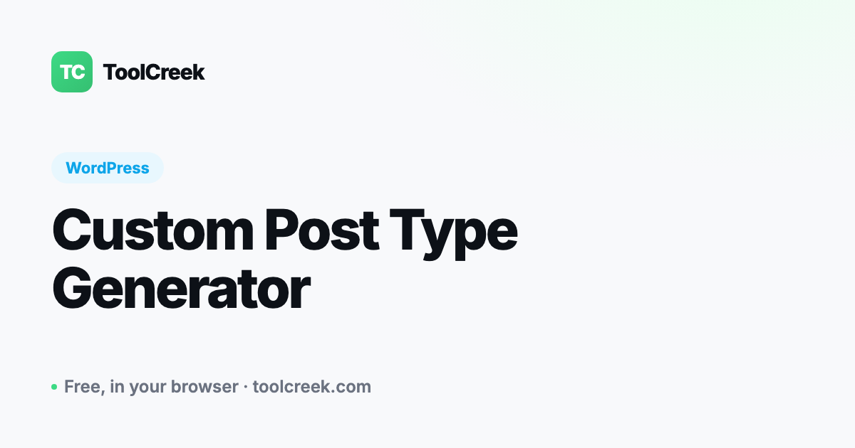 How to Create a Custom Post Type in WordPress