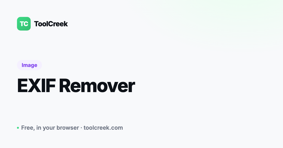 How to Remove EXIF Metadata from Photos