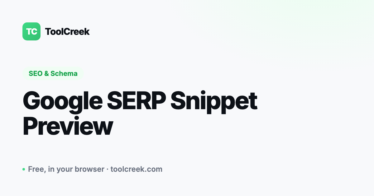 How to Preview Your Google Search Snippet