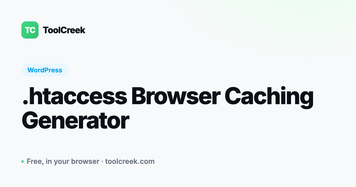 How to Leverage Browser Caching in .htaccess