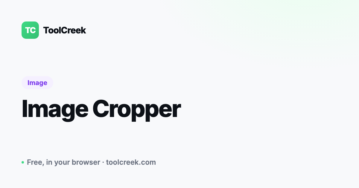 How to Crop an Image Online: Free Browser Image Cropper