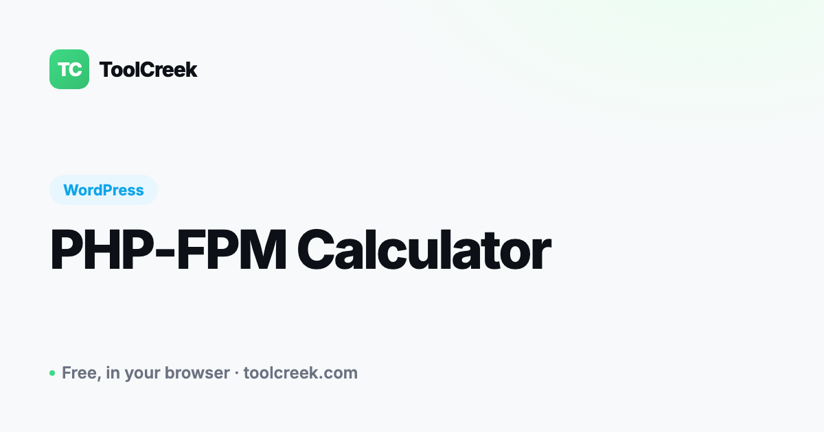How to Tune PHP-FPM for Your WordPress Server