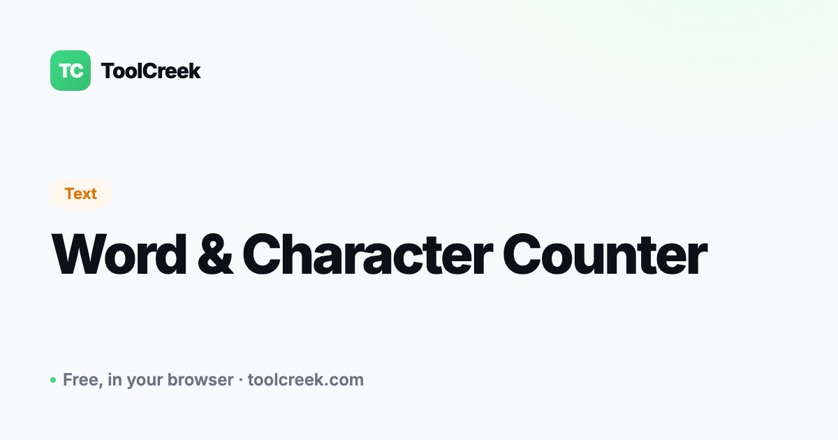 Word and Character Count: A Quick Guide