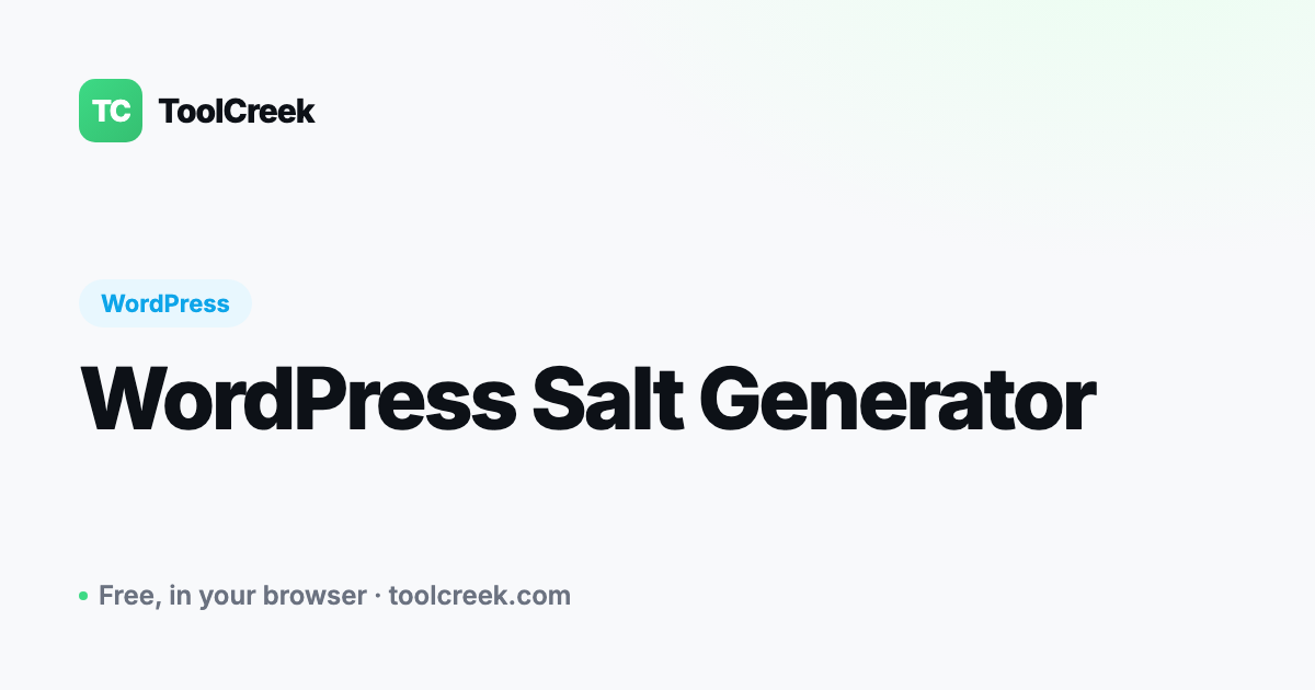How to Generate WordPress Security Keys and Salts